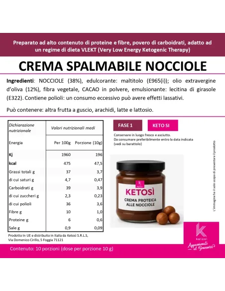Crema Spalmabile Nocciole