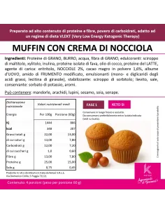 Muffin con Crema di Nocciola 2