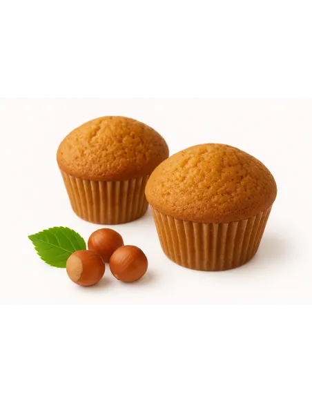 Muffin con Crema di Nocciola
